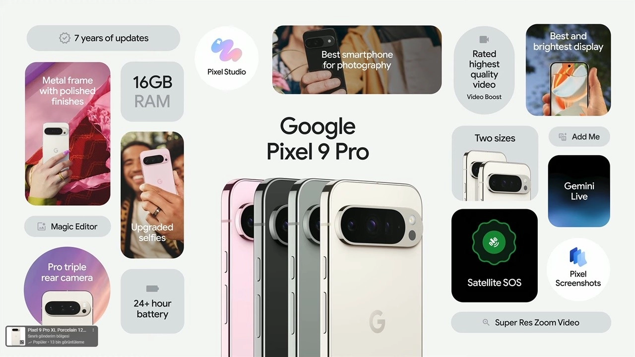 تم تقديم Google Pixel 9 Pro وPixel 9 Pro XL! الميزات والسعر