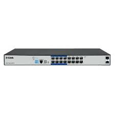 D-Link سويتش Gigabit PoE ‏16 منفذ DGS-F1210-18PS