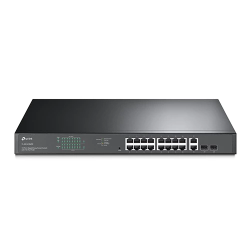 TP-Link سويتش Gigabit Easy Smart ‏18 منفذ مع 16 PoE+ TL-SG1218MPE