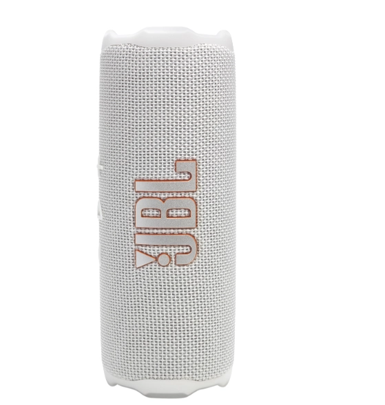 مكبر صوت محمول JBL Flip 7 باللون الأبيض (JBLFLIP7WHT)