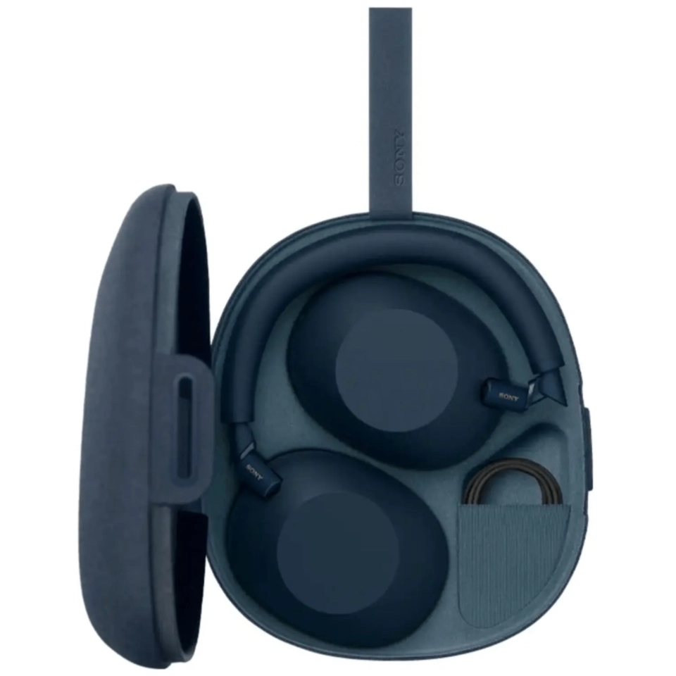 سماعة رأس لاسلكية Sony WH-1000XM6 باللون الأزرق (4548736162723)