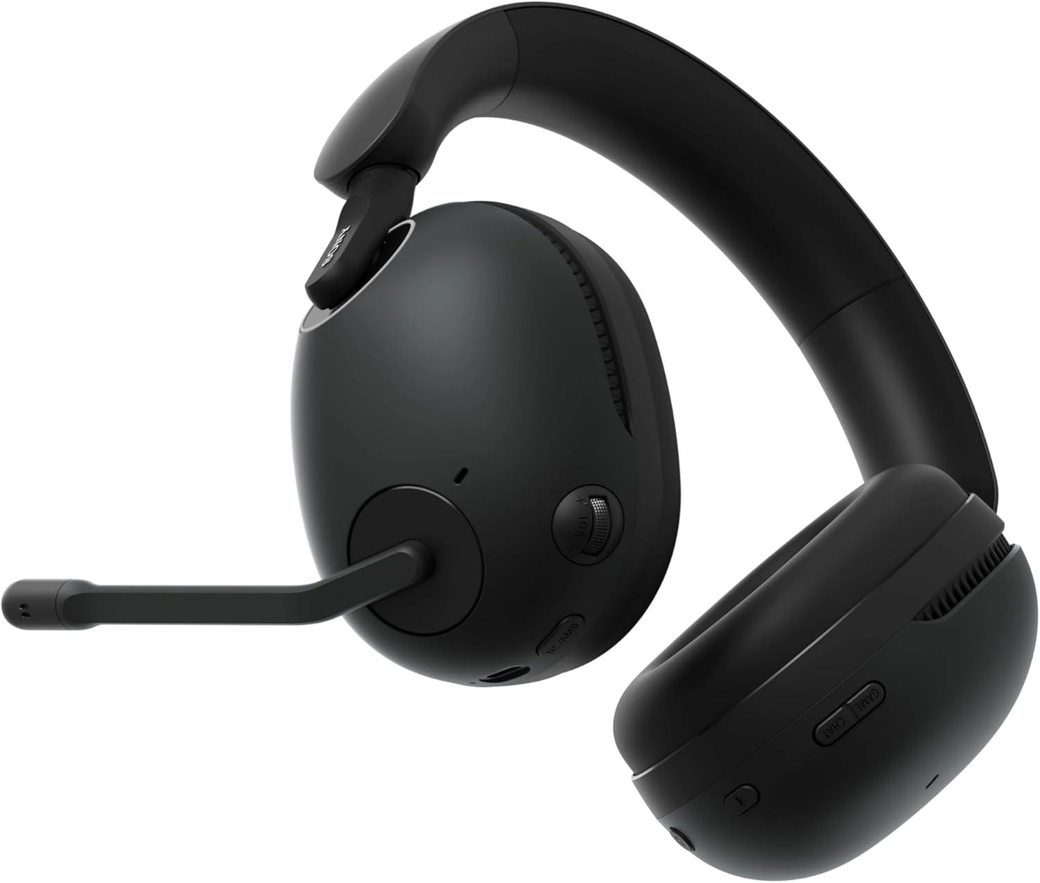 سماعة ألعاب لاسلكية Sony WH-G900N باللون الأسود (WH-G900N/BZE)