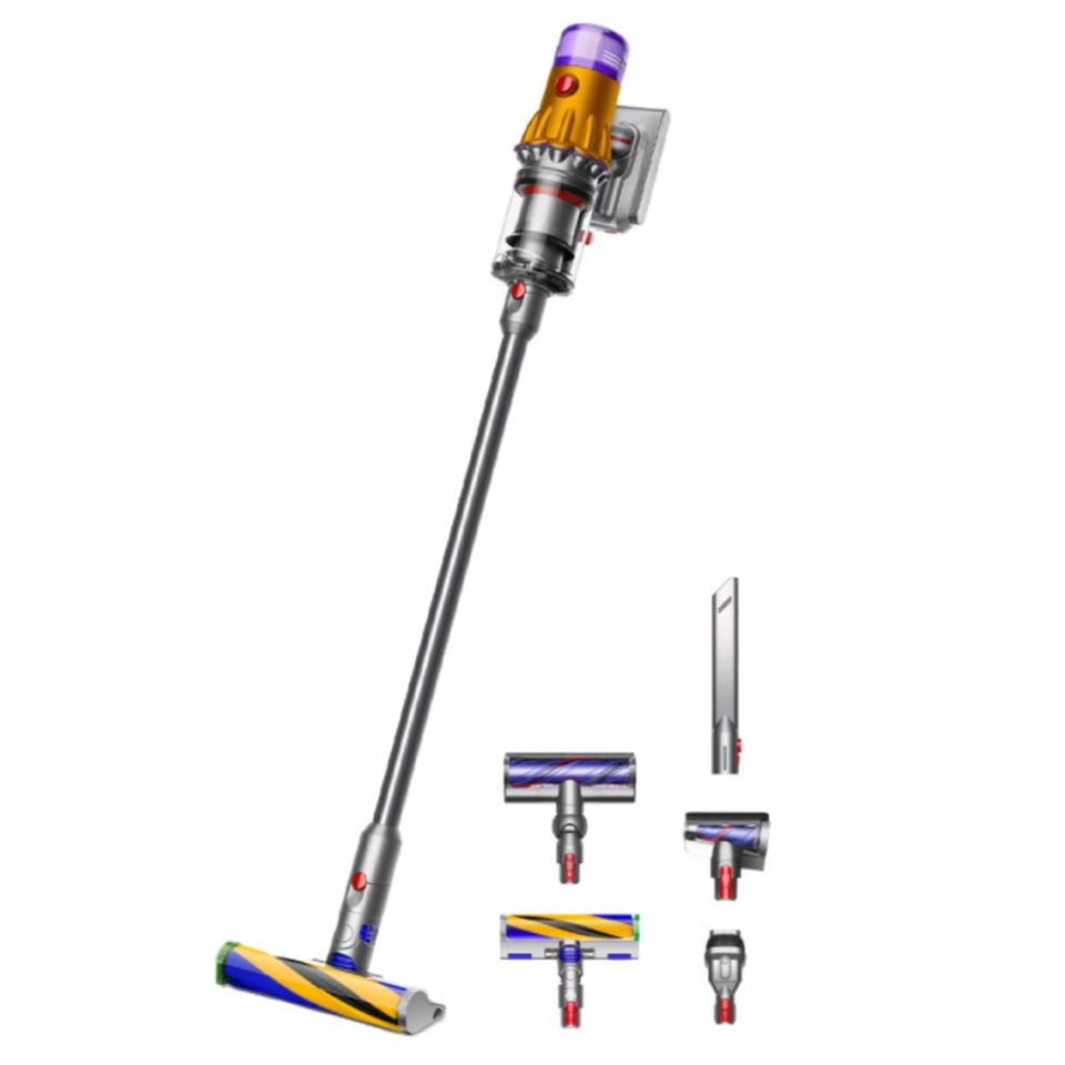 Vacuum Cleaner Dyson V12 Detect Slim Absolute SV46 Yellow Nickel