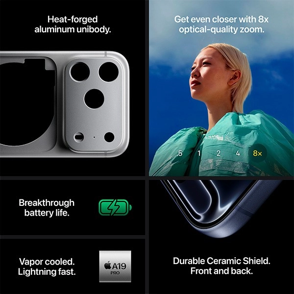 iPhone 17 Pro Только eSIM 512 ГБ Космический Оранжевый