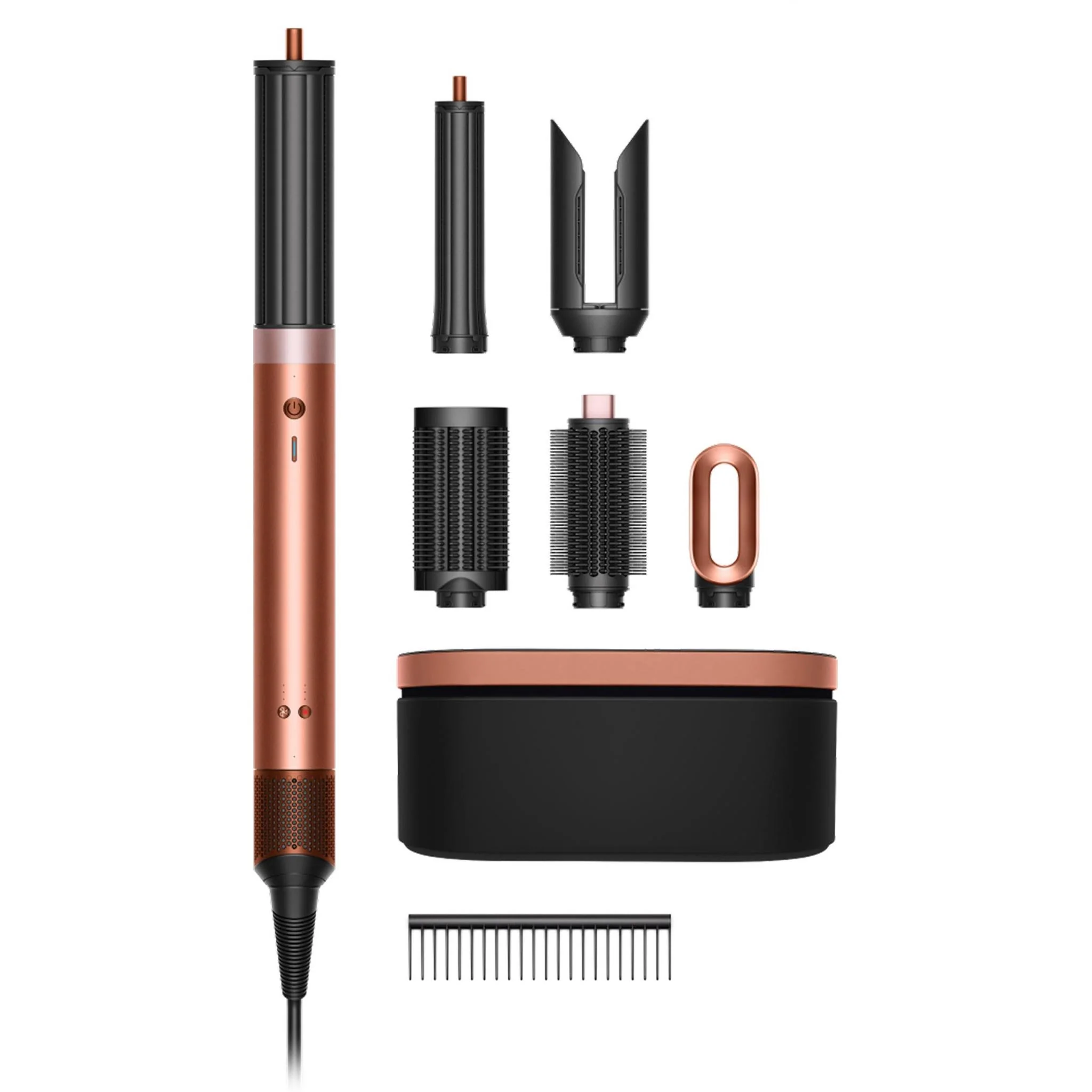 Hair Dryer Dyson HS09 Airwrap co-anda 2x Amber Silk