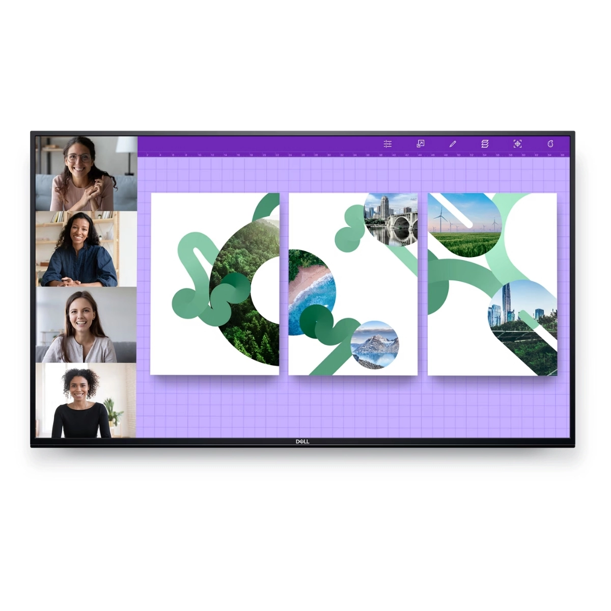 Dell Pro 55 Plus Monitor P5525QC 55"