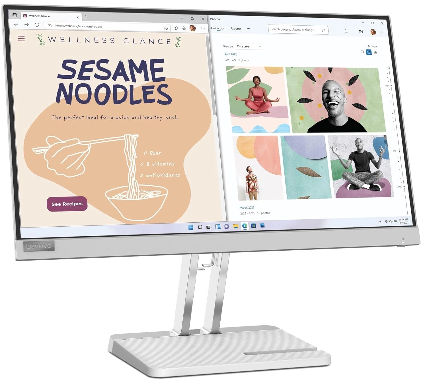 شاشة Lenovo L22E-40 (67AFKACBAE)