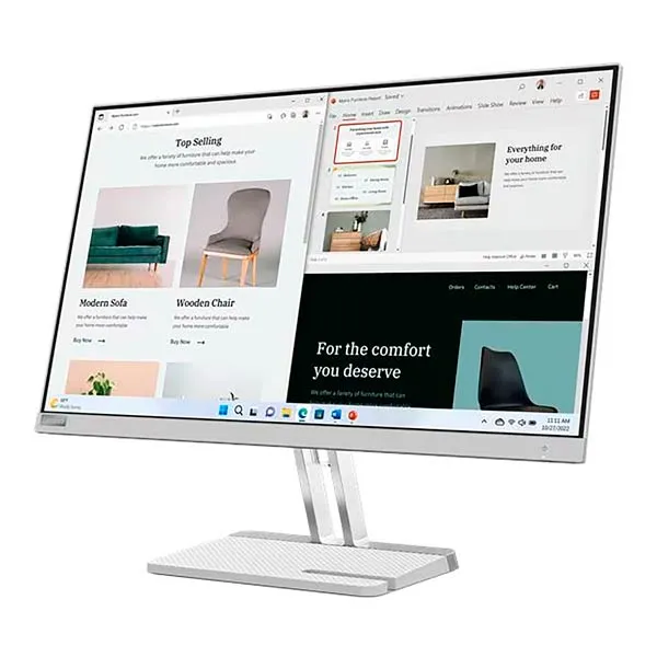 شاشة Lenovo L27E-40 (67ACKAC4AE)