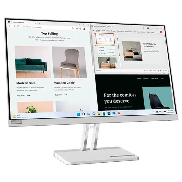 شاشة Lenovo L27E-40 (67ACKAC4AE)