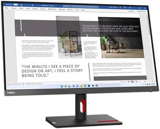 شاشة Lenovo ThinkVision S27i-30 (63DFKAT4UK)