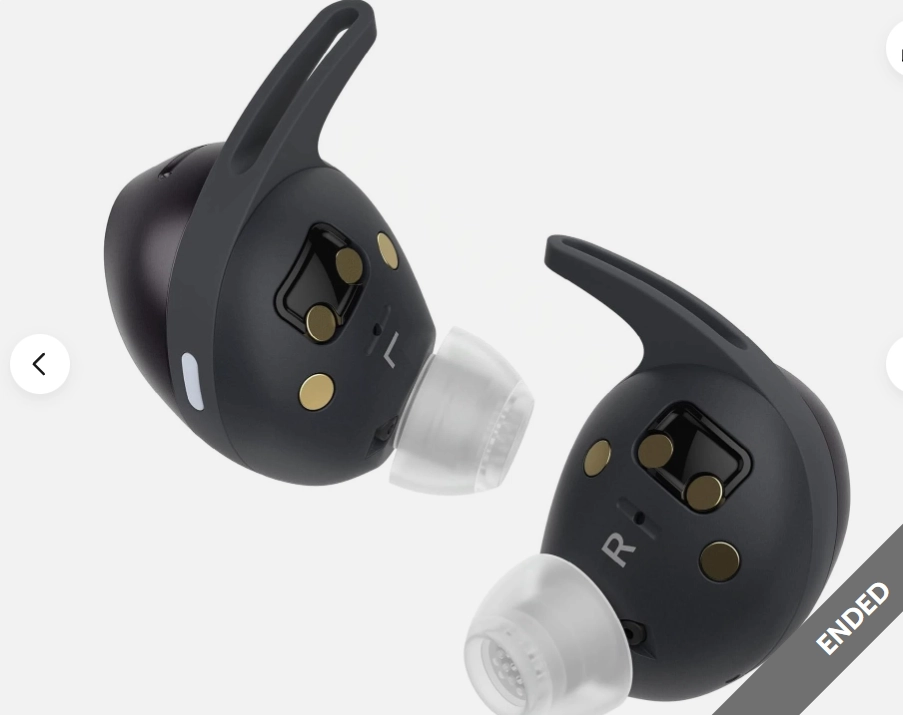 سماعات أذن لاسلكية Sennheiser Momentum Sport True Wireless بلون الجرافيت (700305)