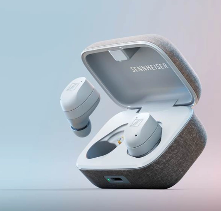 سماعات أذن لاسلكية Sennheiser M3 True Wireless 3 باللون الأبيض (509181)