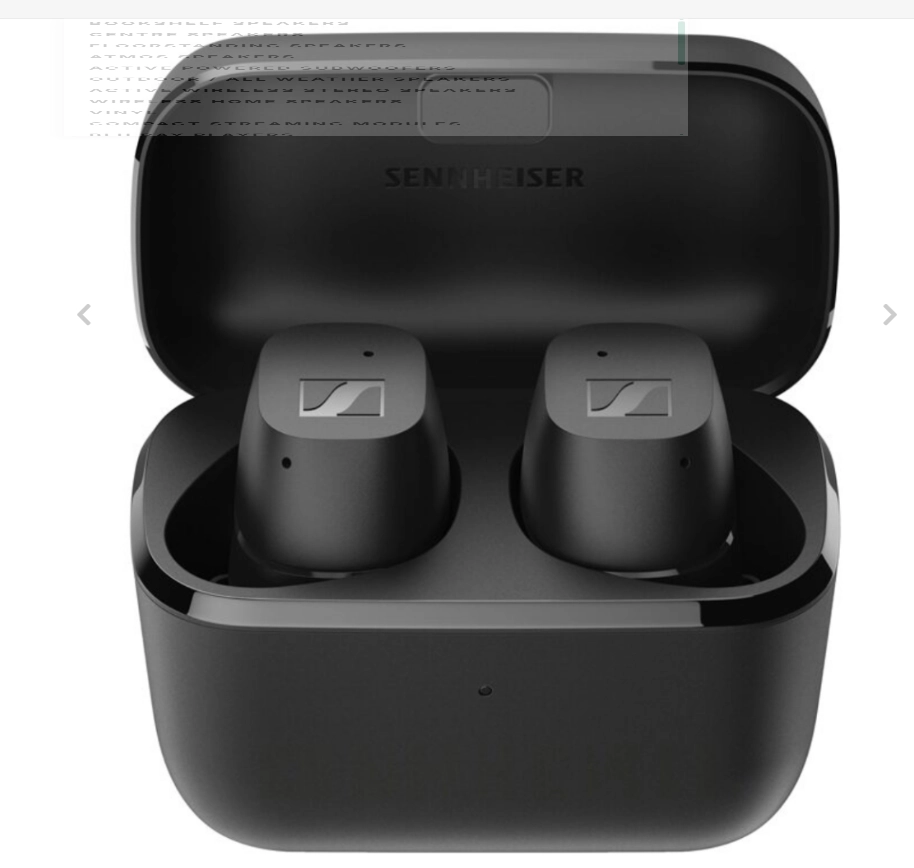 Беспроводные наушники Sennheiser True Wireless 200 Series, Чёрные (508973)
