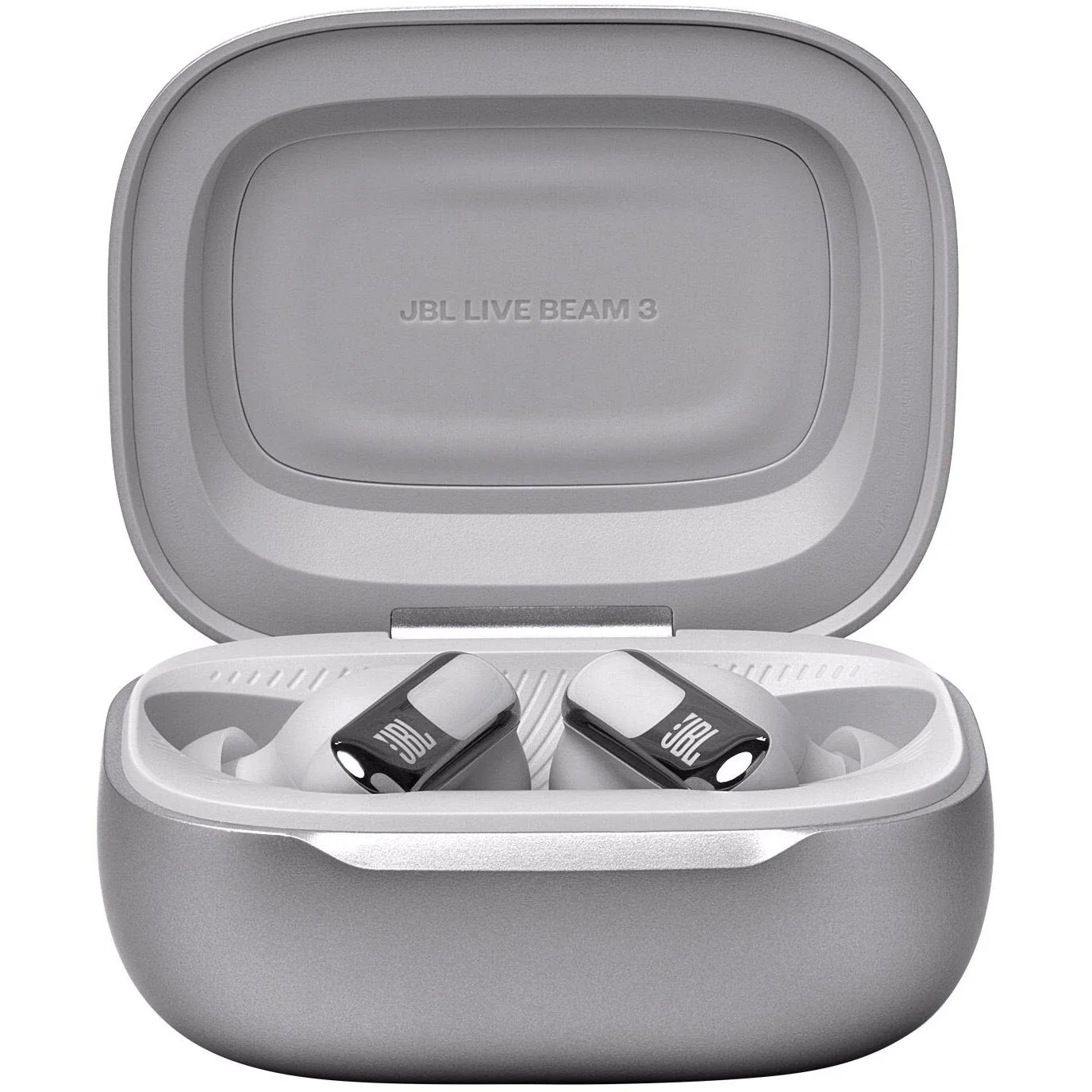 سماعات أذن لاسلكية JBL Live Beam 3 باللون الفضي