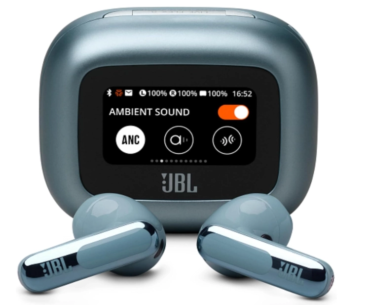 سماعات أذن لاسلكية JBL Live Flex 3 باللون الأزرق