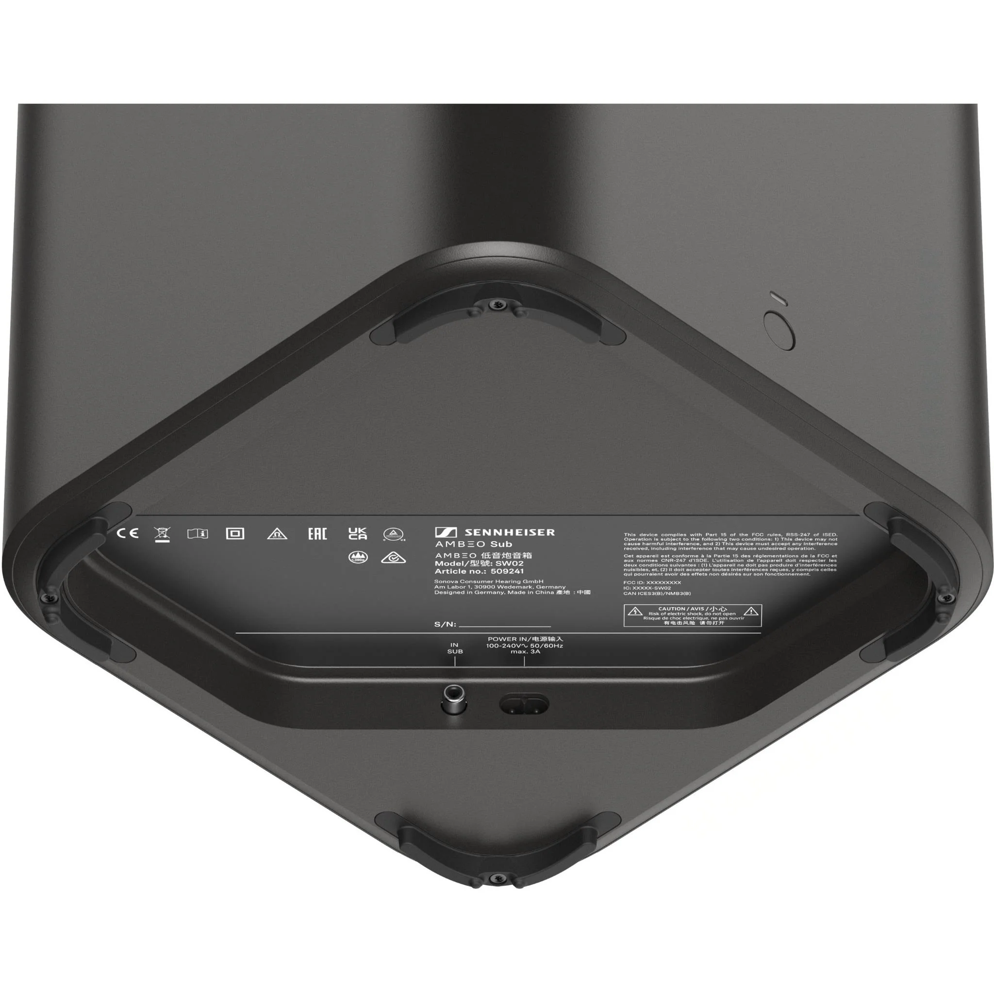 ساب ووفر Sennheiser Ambeo Soundbar (700152)