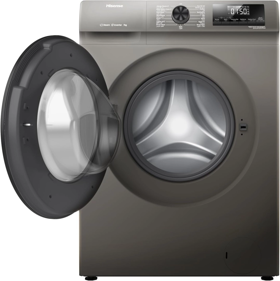 Hisense Front Load Washing Machine 7 كغ (WFQP7012JT)