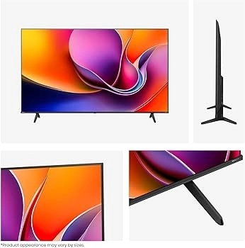 تلفزيون Hisense ذكي 75 بوصة LED 4K UHD موديل A61Q