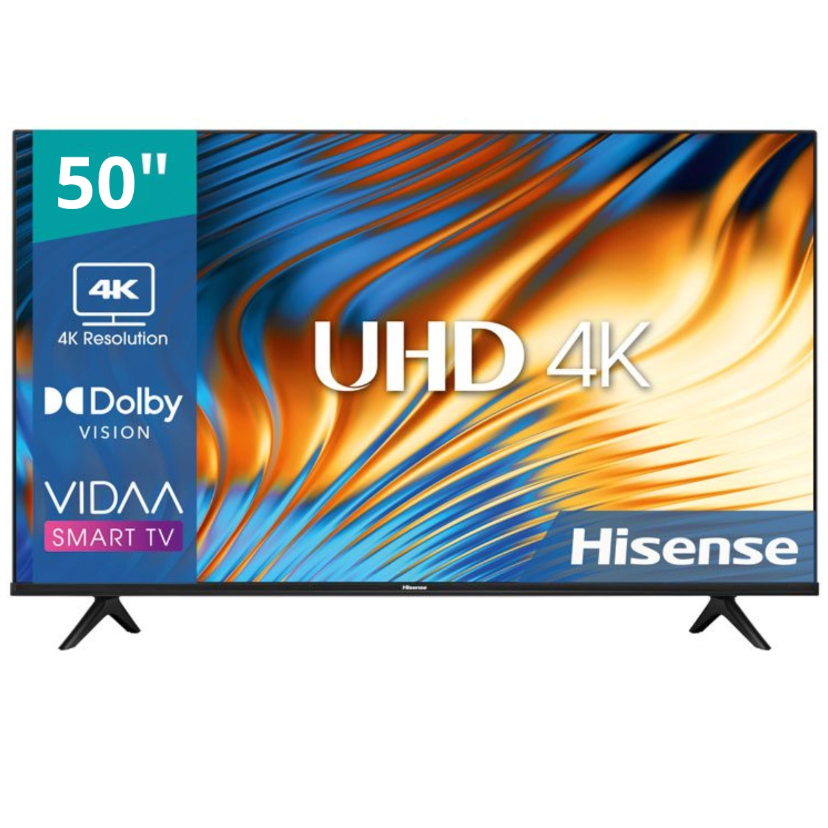 تلفزيون Hisense ذكي 50 بوصة LED 4K UHD موديل A61Q