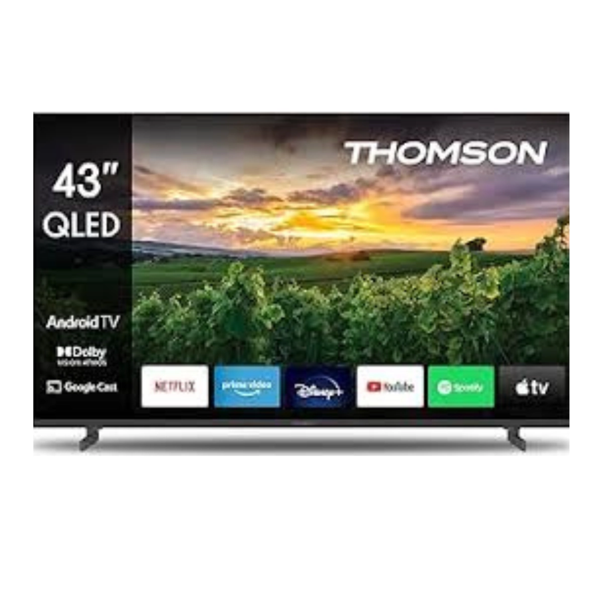 Thomson 43 inch QLED Plus Front Speaker TV