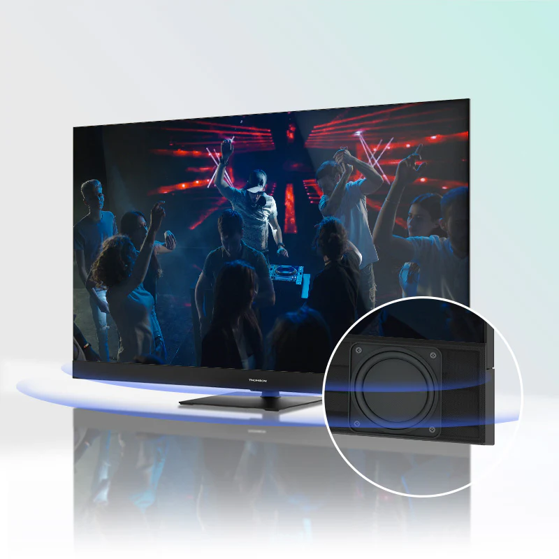 Thomson 43 inch QLED Plus Front Speaker TV