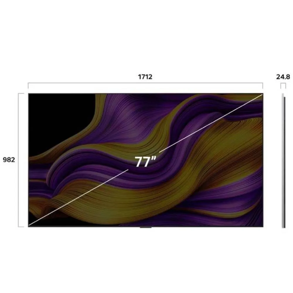 LG 77 inch OLED 4K Smart TV OLED77G5RLA