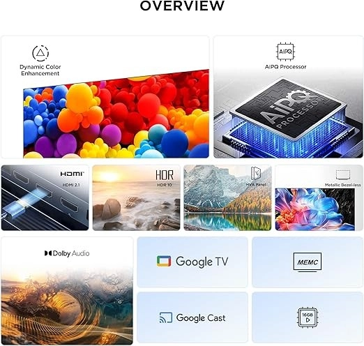 TCL 75inch 4K UHD Smart TV P6K Series (75P6K)