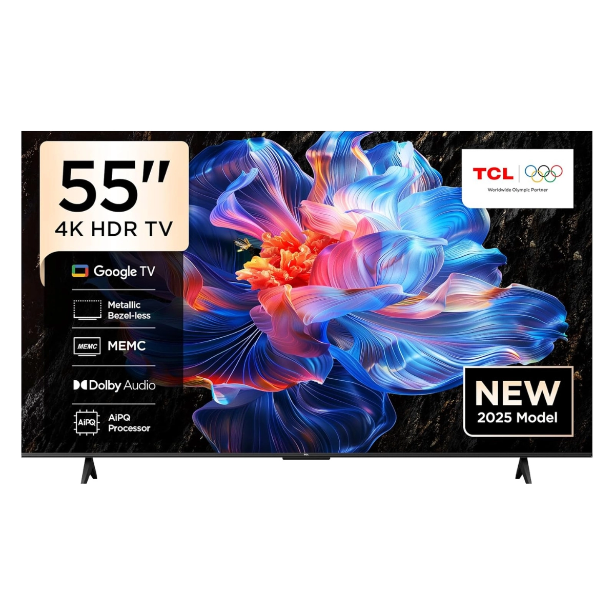 Смарт-телевизор TCL 55 дюймов 4K UHD Google TV P6K