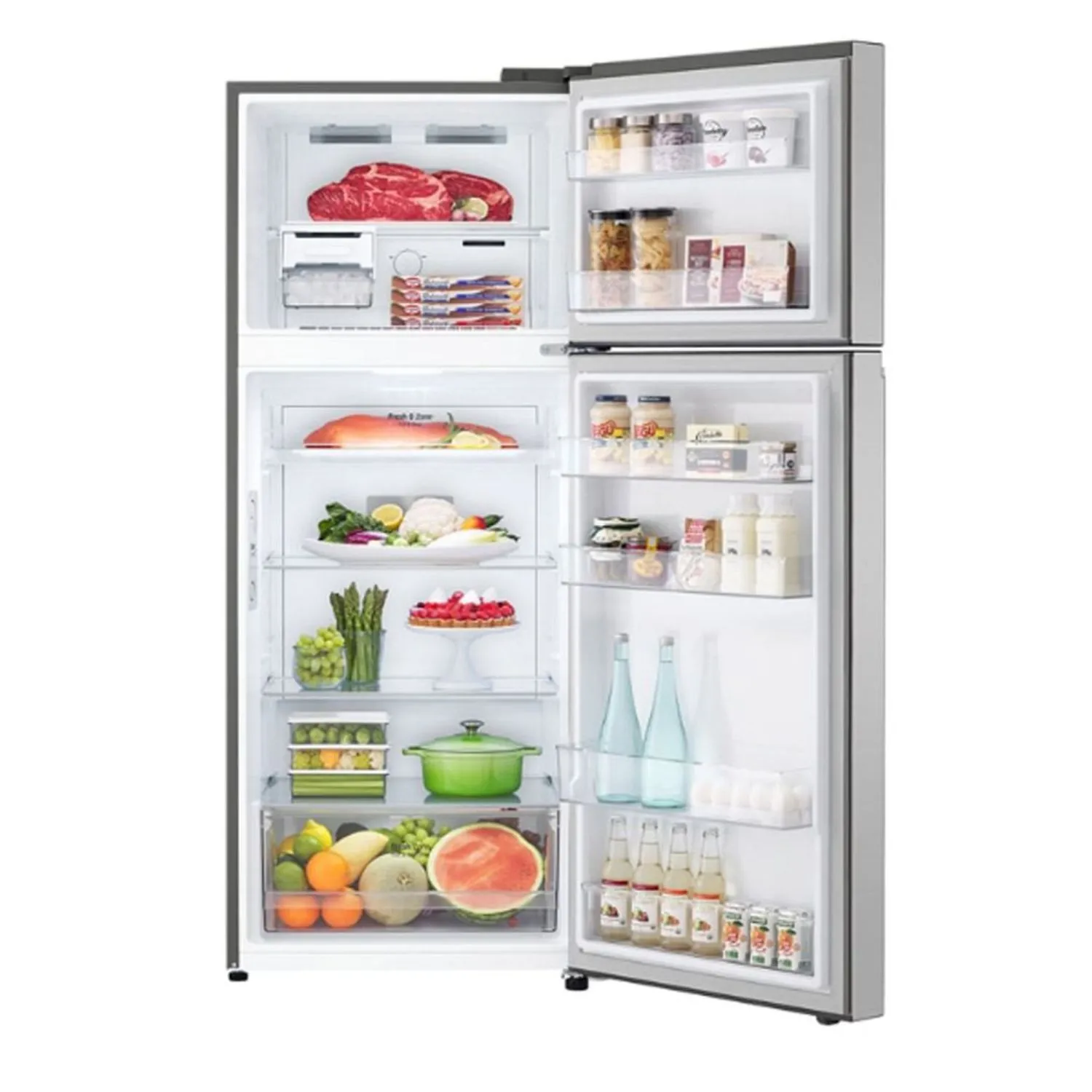 LG Refrigerator GC-B392SMBB 395 Lt Silver