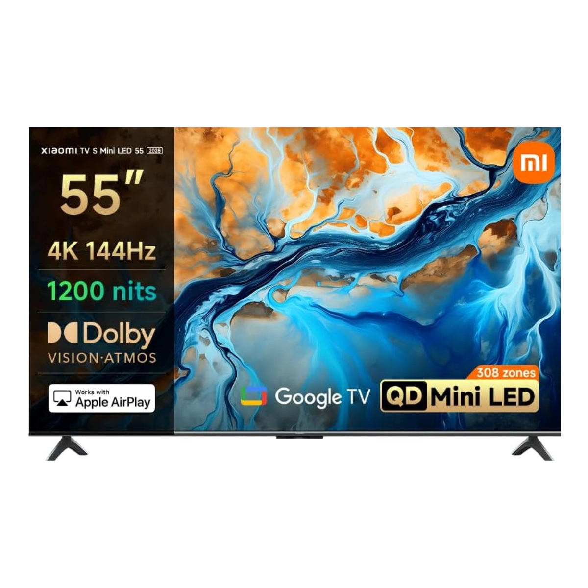 تلفزيون Xiaomi TV S Mini LED 55 بوصة 2025