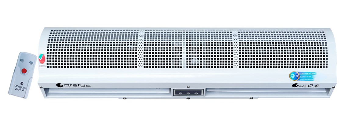 ستارة هوائية Gratus ‏120 سم Cross Flow مع ريموت وحساس ‏(GC12G5-2RC-DS)