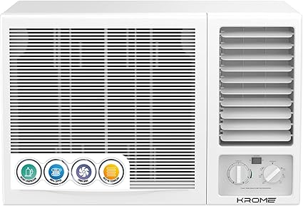 Krome 18000 BTU Window Air Conditioner T3 R410 KR-AWP18ET3