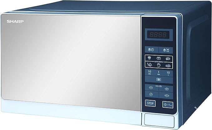 Sharp Microwave 20L Solo Mechanical Silver