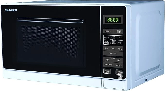 Sharp Microwave 20L Solo with Handle White