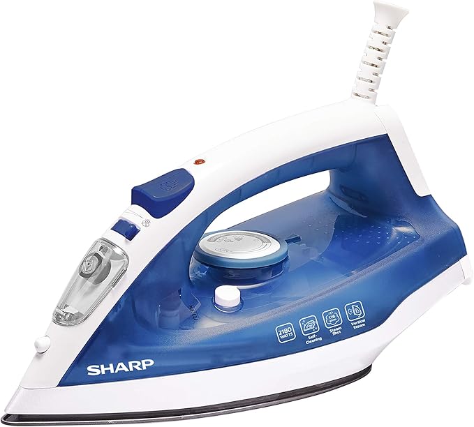 Sharp مكواة بخار 2000 واط قاعدة سيراميك
