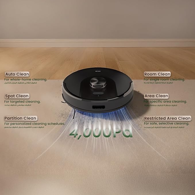 Green Lion Smart Robot Vacuum Pro 4000Pa