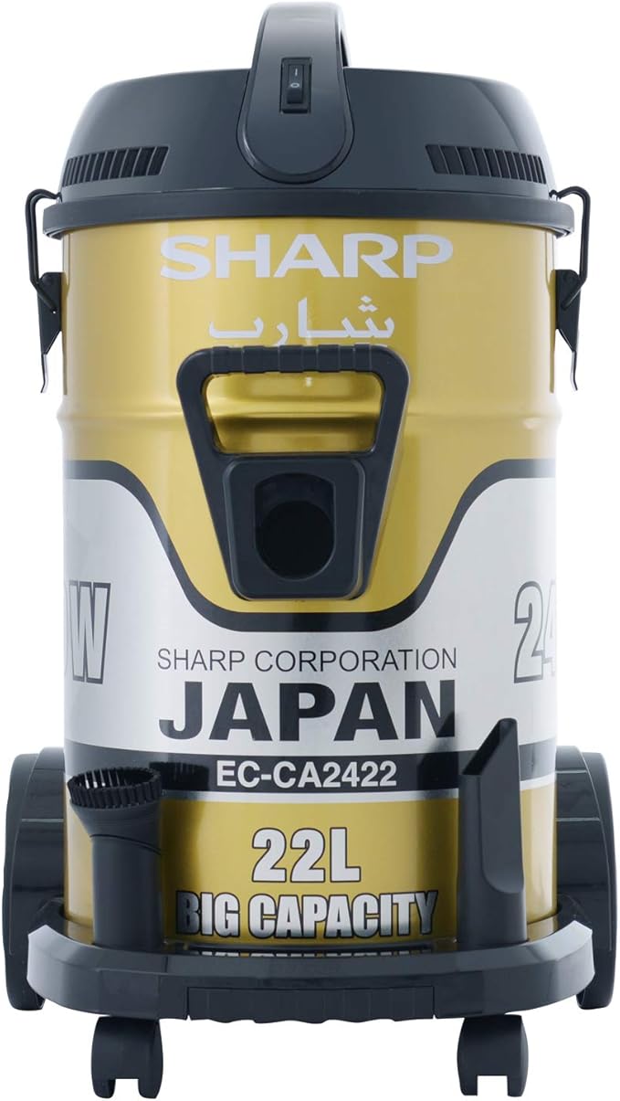 Sharp Vacuum Cleaner 2400W Bagged HEPA Black