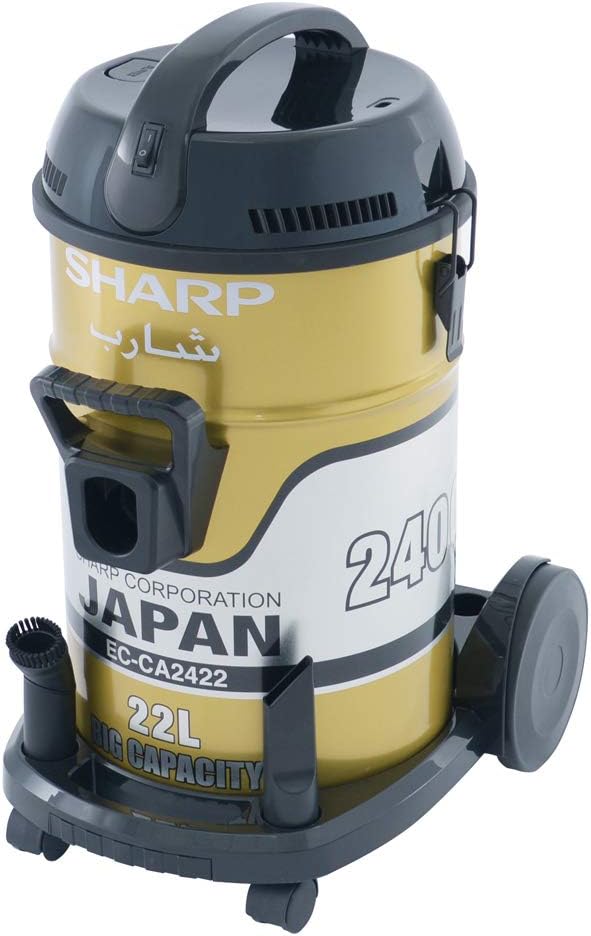 Sharp Vacuum Cleaner 2400W Bagged HEPA Black