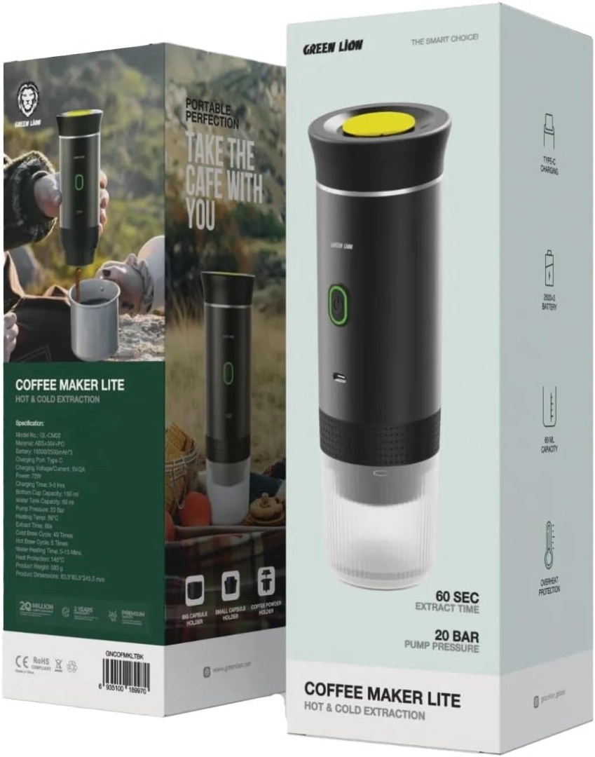 Green Lion CAFFEX Coffee Maker 72W