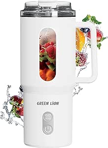 Складная портативная соковыжималка Green Lion 500ml белая