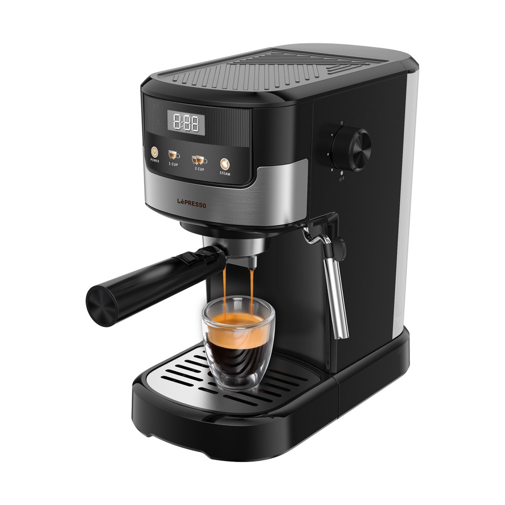 LePresso Suprema Espresso Machine 20 Bar Touch Display (LPCFFM0004-BK)