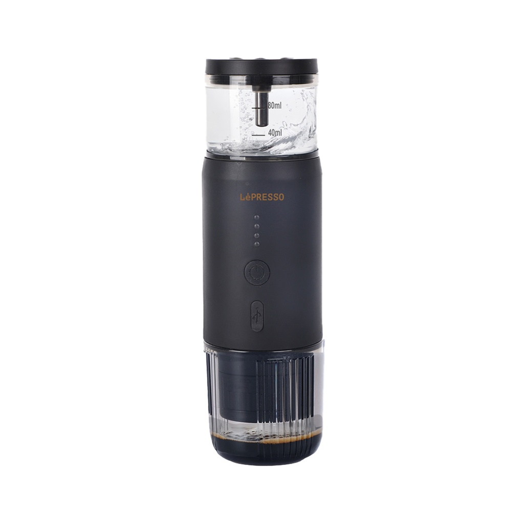 LePresso Portable Espresso Machine Heating 15 Bar (LPCFFM0001BK)