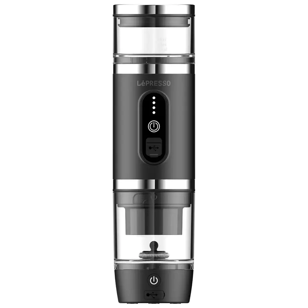 LePresso 4-in-1 Portable Coffee Machine 100W (LPCFFM4IN1BK)