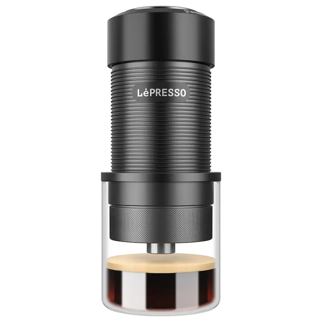 LePresso Hand Press Espresso Maker 9 Bar 51mm Portafilter (LPRJPCMBK)