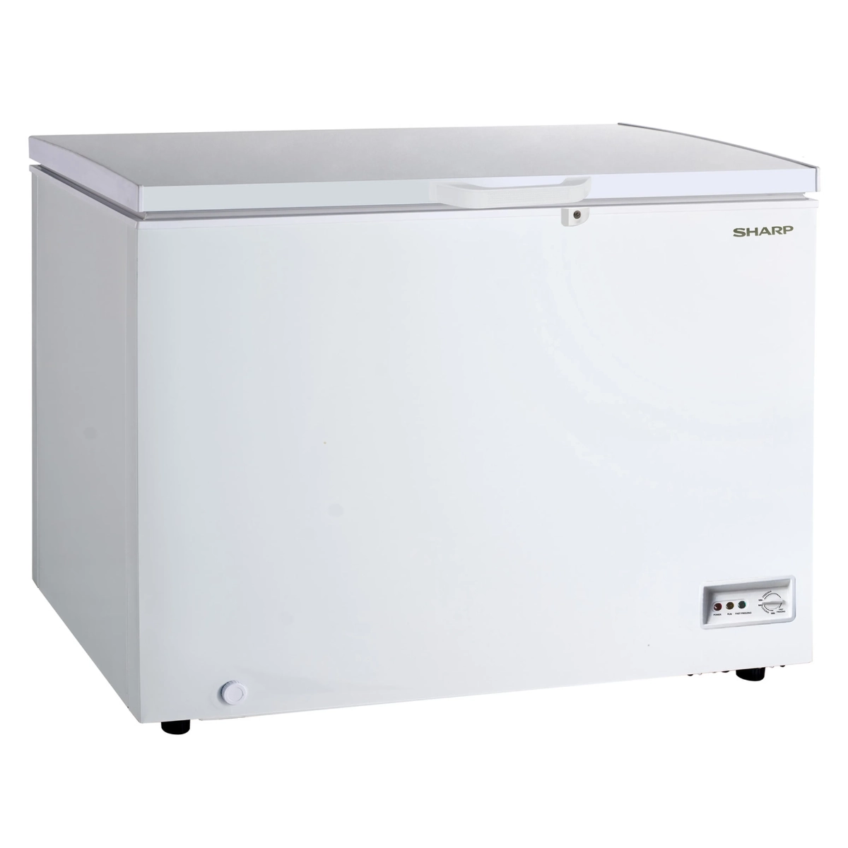 Морозильный ларь Sharp 490 л, белый (с LED подсветкой)