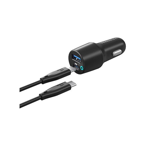 Powerology Dual Port Car Charger