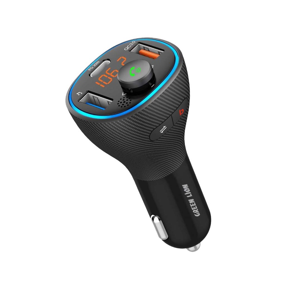 طقم سيارة Green Lion Hands-Free FM 38W