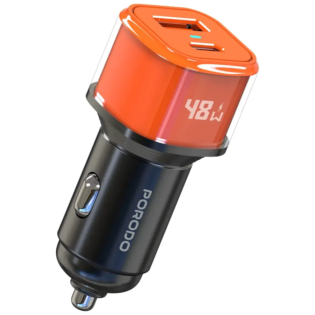 شاحن سيارة Porodo Averin 48W