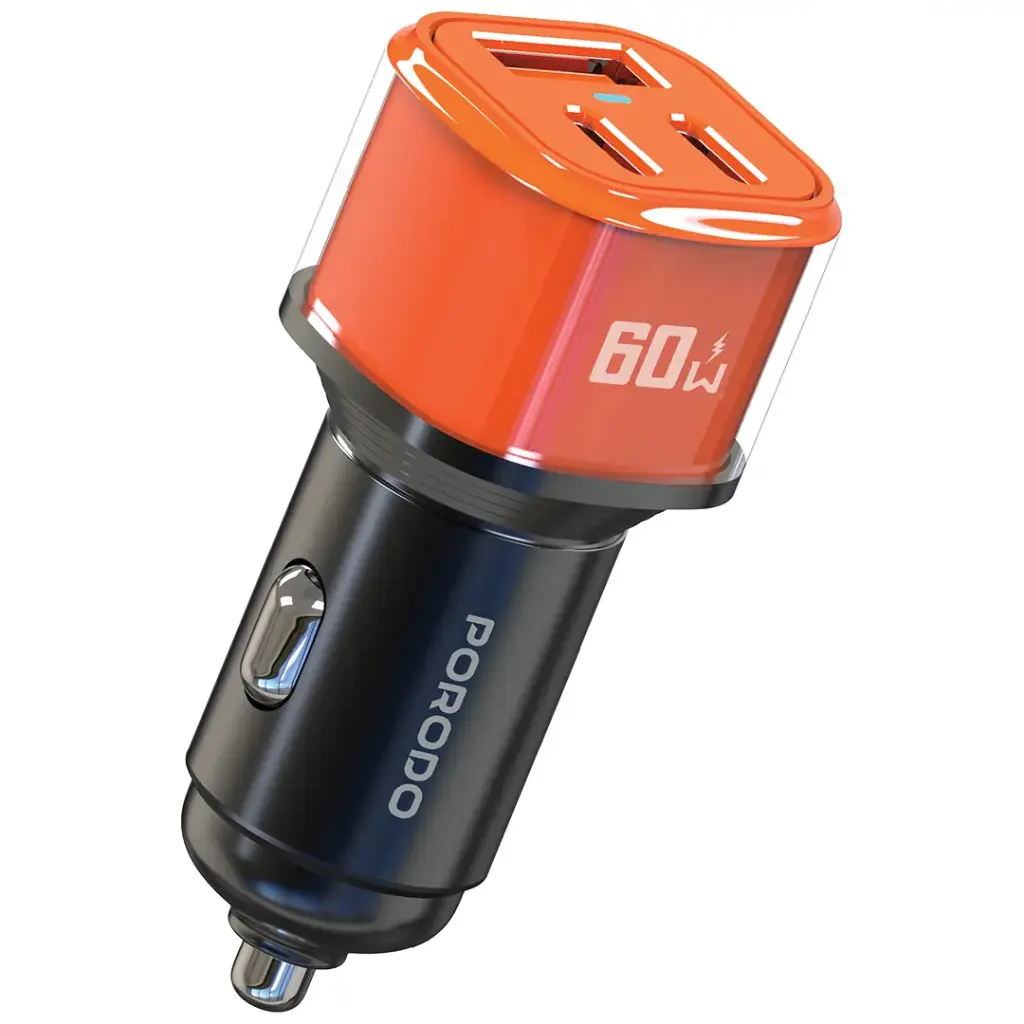 شاحن سيارة Porodo Averin 60W