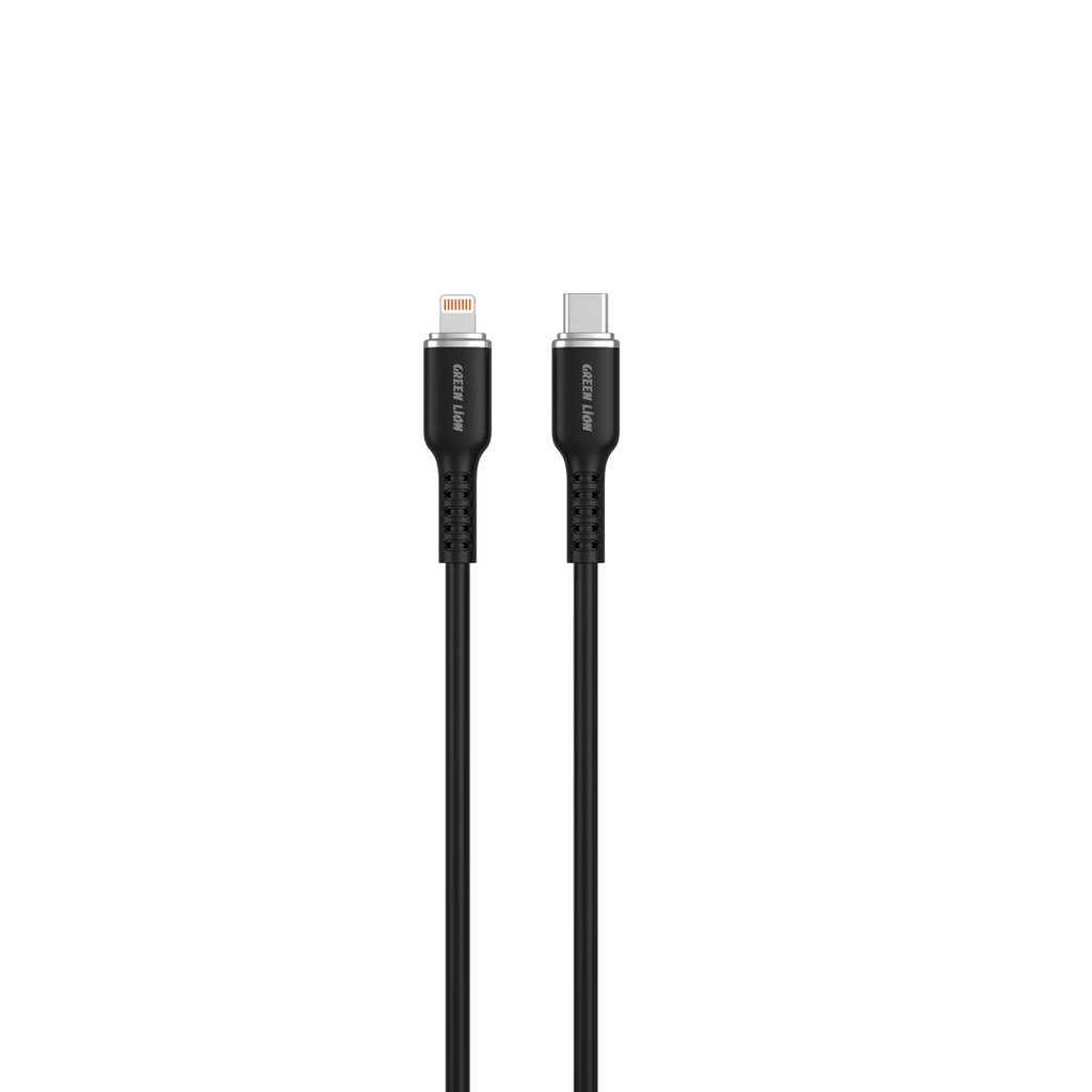 Green Lion USB-C to Lightning Silicone Cable